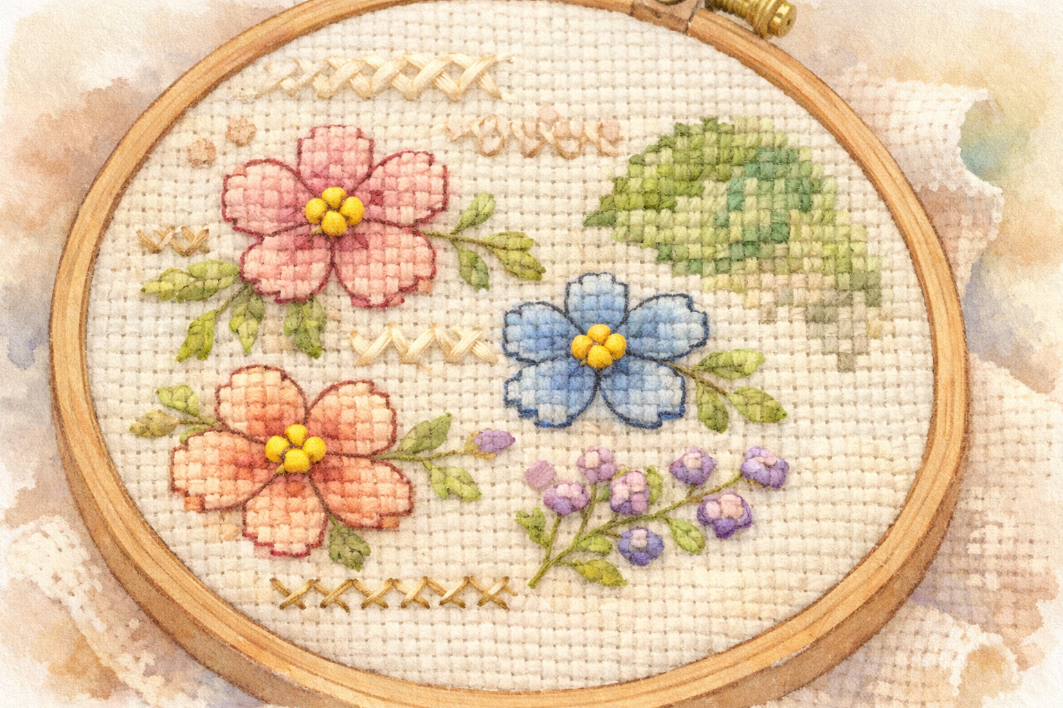Mastering Backstitch and Specialty Stitches