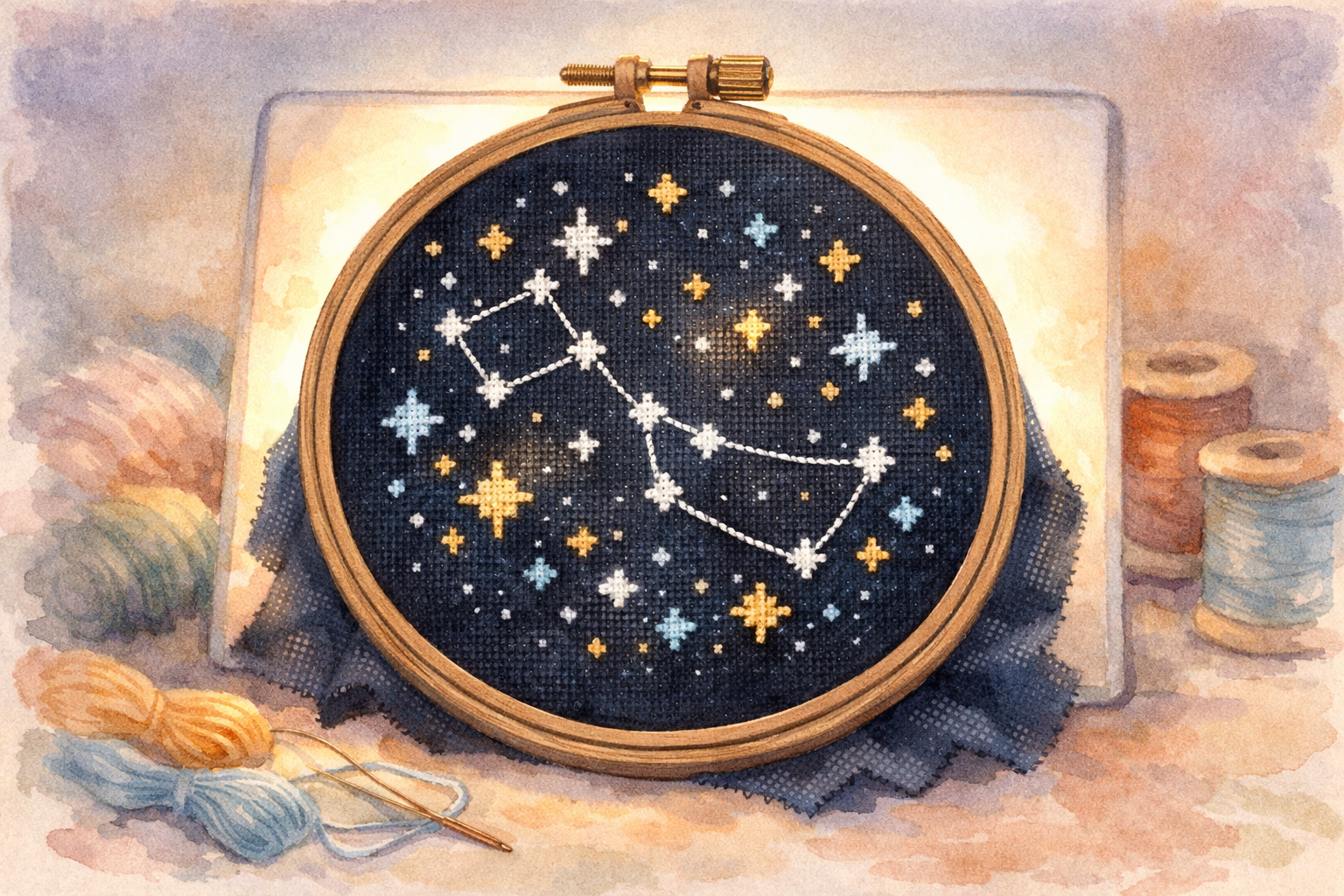 Stitching on Dark and Colored Fabrics